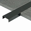 Профиль Juliano Tile Trim SUP25-4B-10H Black матовый (2700мм)#1